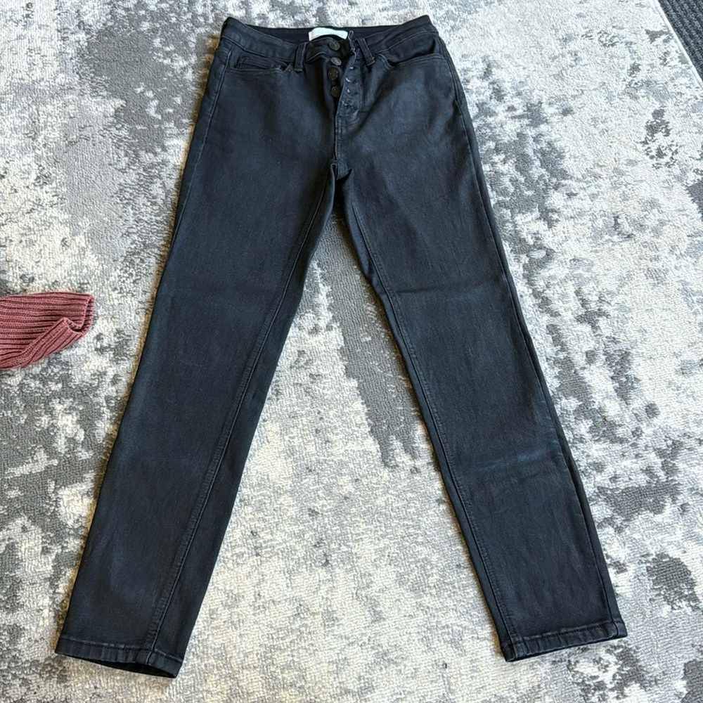 Vervet Jeans, black, size 26.